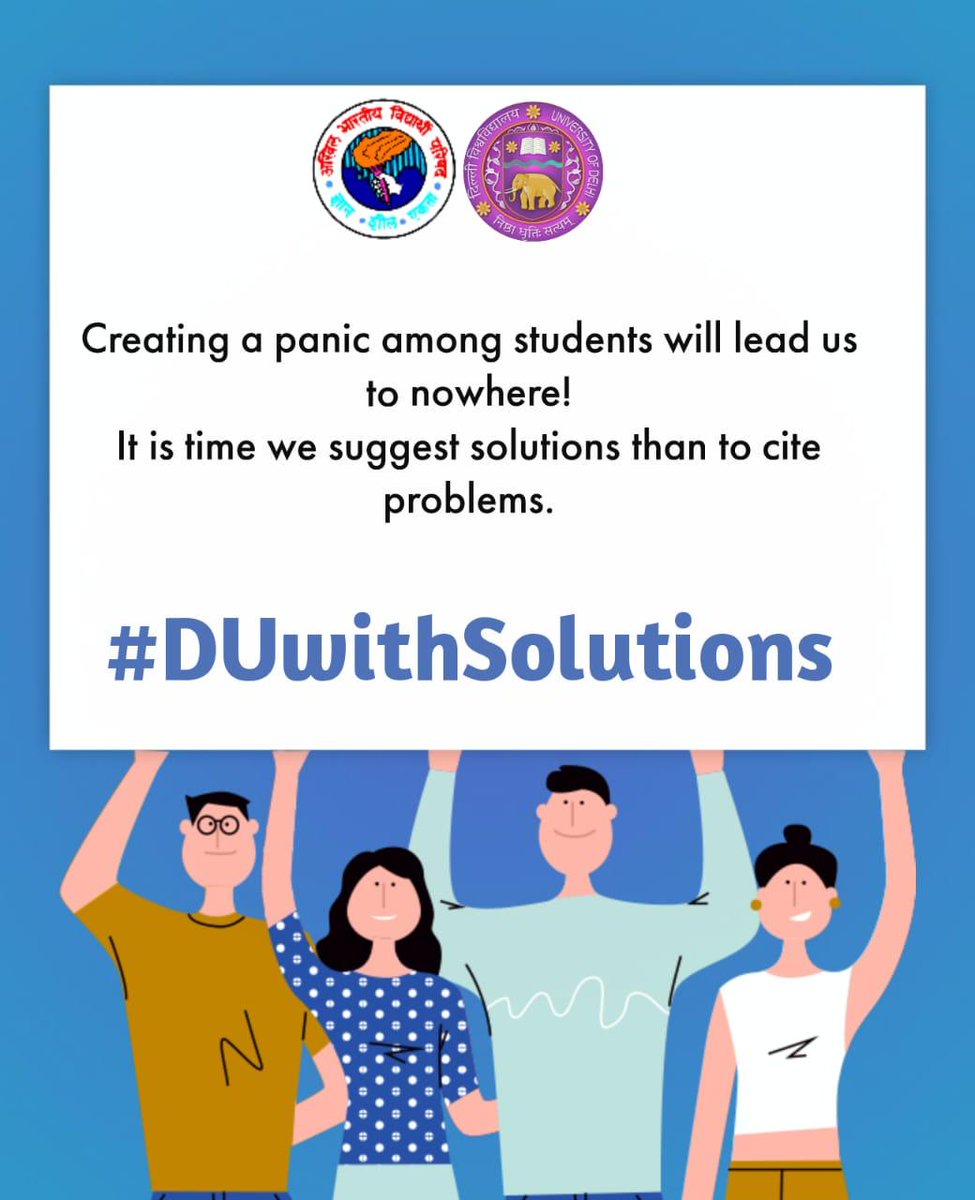 ArsdcollegeA's tweet photo. #DUwithSolutions https://t.co/tPwkp3O7vR