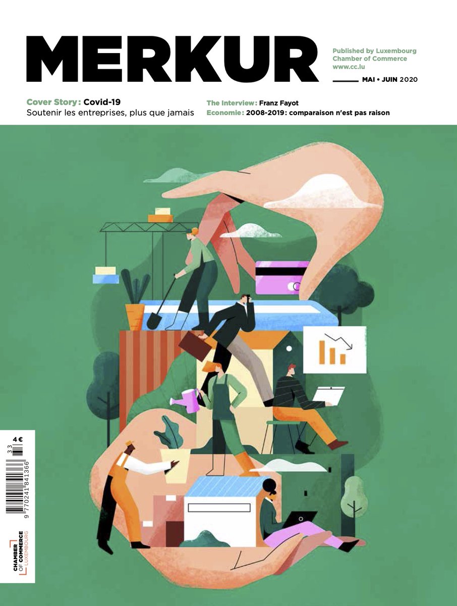 CleverYakCom's tweet photo. The CleverYak team is proud to be featured in this month's #Merkur - Luxembourg's business magazine https://t.co/AqwJudVIik