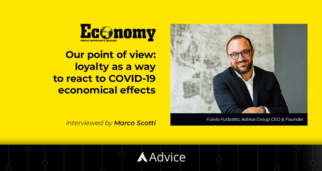 "This crisis will have a profound impact on consumers’ relational behavior. We have already seen the pendulum swinging in favor of online shopping and many other things will change..."
Read the full interview to FULVIO FURBATTO bit.ly/3gaizhs
#marketing #digitalmarketing