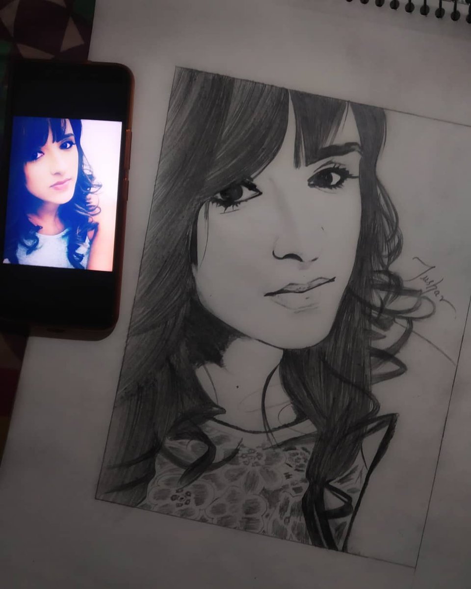 This sketch is made by @tush_artz Hope you like it  @ShirleySetia  https://www.instagram.com/p/CAWza6xhFgP/?igshid=17r4o6ec06seb