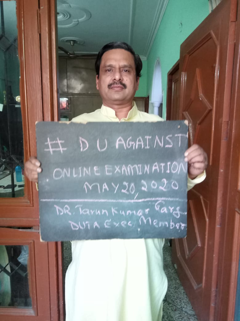 akbhagi63's tweet photo. Students interest and university credibility is paramount.
No to OBT online!
#DUSUDUTAtogether
@DrRPNishank @ugc_india @PMOIndia https://t.co/Vncwr9Leh6