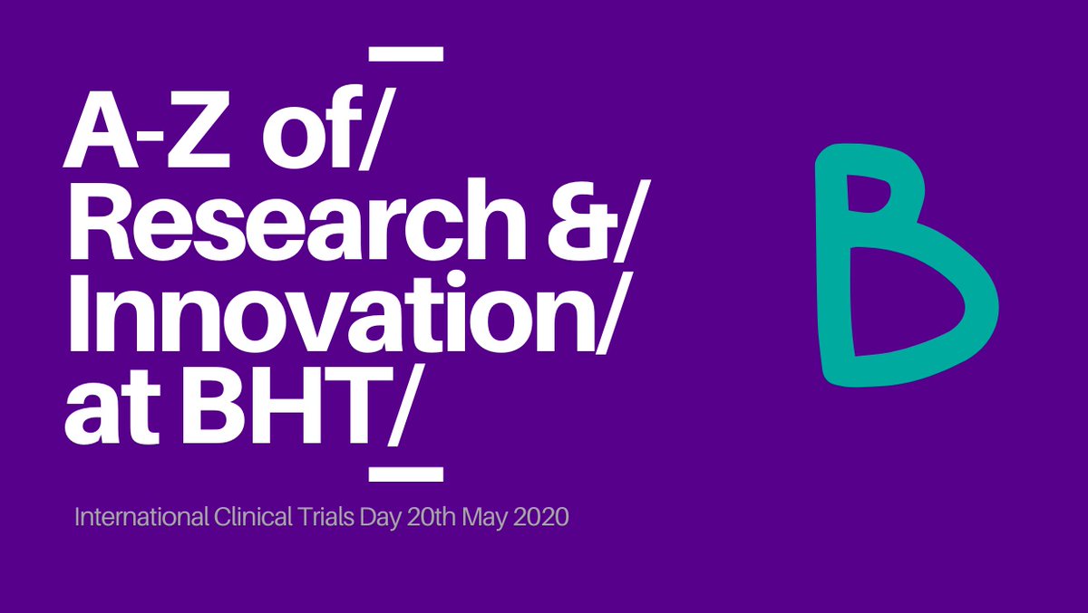 🎉Happy International Clinical Trials Day #ICTD2020 

🅱️ is for our partners <a href="/BucksHsc/">Bucks HSC Ventures</a> 

Find out more about their fantastic #innovation accelerator programme ➡️ hscventures.co.uk/the-programme/