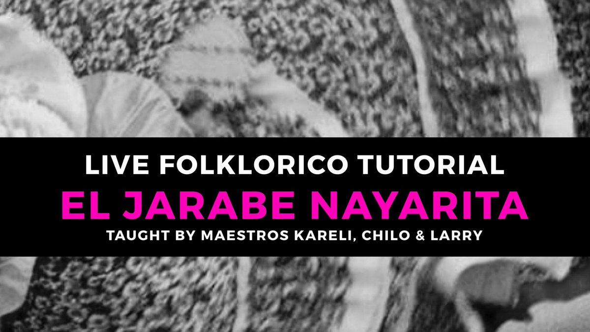 Live Folklorico Tutorial- El Jarabe Nayarita youtu.be/wrRfHrKlr3A via <a href="/YouTube/">YouTube</a>