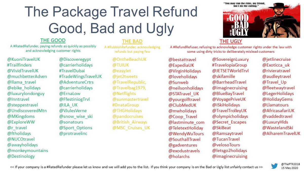 PtrTravel's tweet photo. @suzykay_ @Ryanair @gadventures You need to looks for a #RatedRefunder for your next trip. https://t.co/mUiAwYFxBa