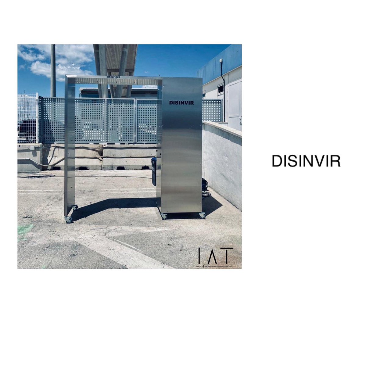 disinvirus's tweet photo. H⛔️🦠LA! 
Puesta en marcha de nuestros arcos en @balearia
Se tan astuto como ellos y cuida de tus empleados, clientes y de ti con nuestros sistemas de higienización y desinfección.
📧:disinvirus@disinvirus.com o ☎️: 960 227 212 ⠀
📩MÁS INFO: https://t.co/Bs3m1TvYY4 
#COVID19 https://t.co/XmFjHS5RFI