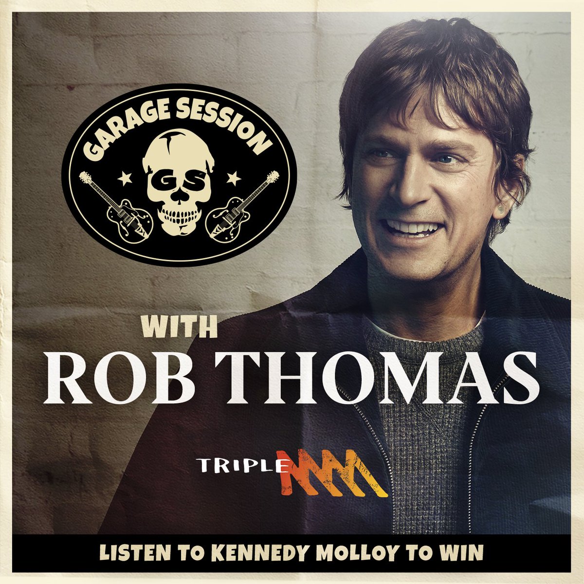 SCA's tweet image. Triple M music royalty Rob Thomas will be the first international guest to grace the Triple M Garage Session live streaming stage, when he gives an exclusive performance for Triple M listeners at the end of this month!

Read more here: bit.ly/3bGIvO8