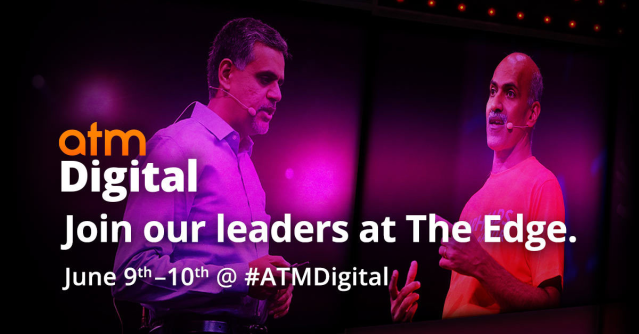 KellyOblitas's tweet photo. ATM Digital reach EMEA on the 10th &amp; 11th of June. Are you already registered for @KeertiMelkote and @Airheadone’s #ATMDigital keynotes? https://t.co/DYvegfTQDW https://t.co/HaS6qAeBFu