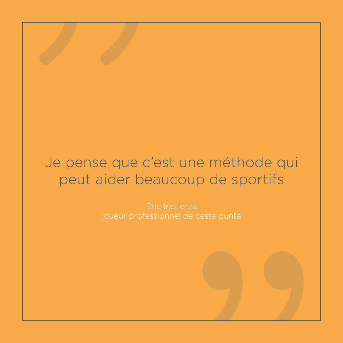 AllyaneSante's tweet photo. Eric Irastorza, joueur professionnel de Cesta Punta, témoigne sur sa prise en charge Allyane suite à une dégénérescence du cartilage de la hanche.
La vidéo ici : https://t.co/2Udkluo4rU
#sportifpro #neurosciences #rééducation #santé #médical #sport #allyane https://t.co/Uecni5NtnH