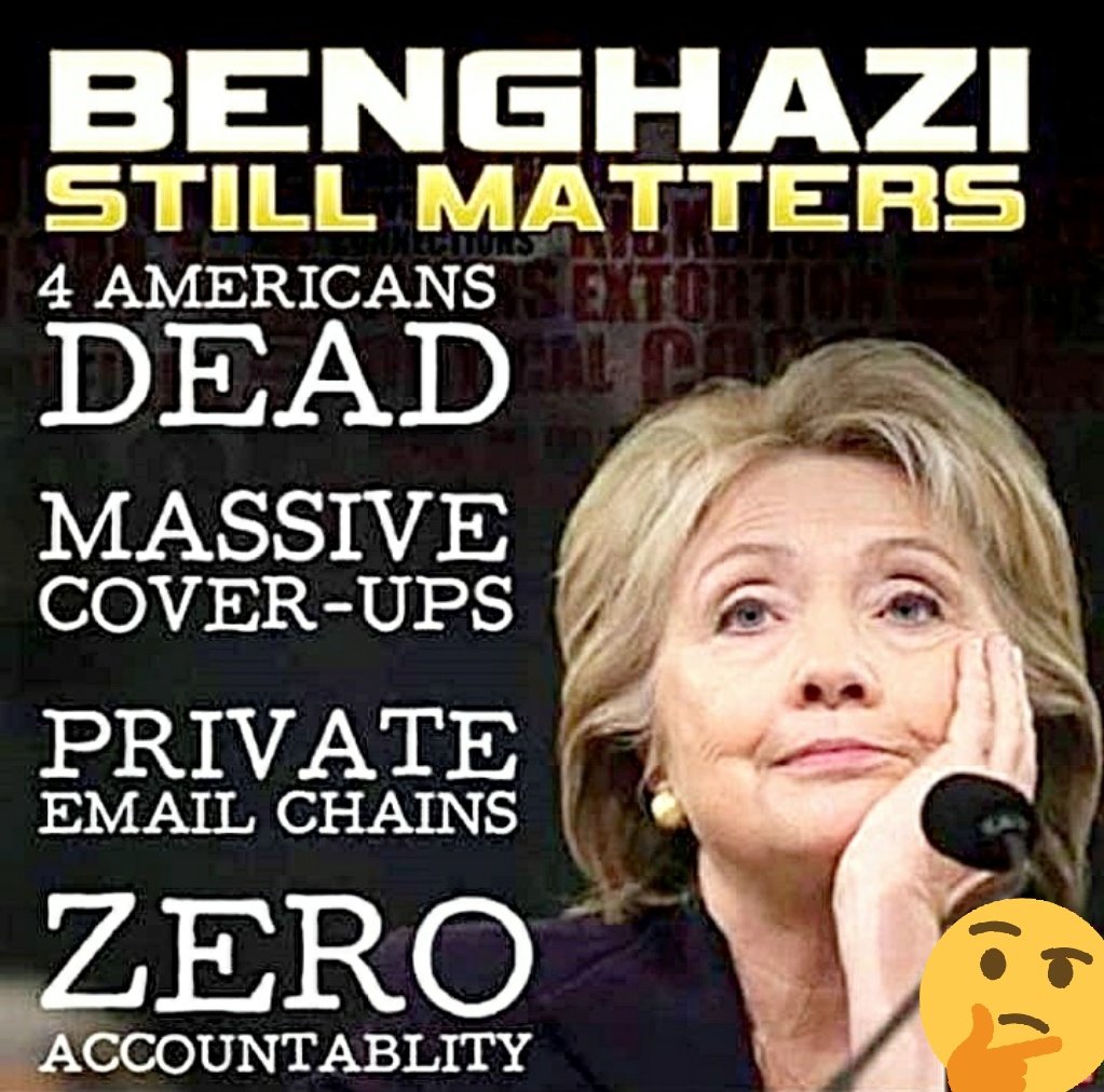 LRockriver's tweet photo. @seanmdav @realDonaldTrump #OBAMAGATE ☠
#ObamaGate2020 👹
#SpyGate 🕵️‍♂️🕵️‍♀️
#Bengazi 😖❤🇺🇸❤🤧💔
#WhoKilledSethRich 🤔💔
#WhoKilledDNCStaffers 🤔💔 https://t.co/qfrg2vJO2C