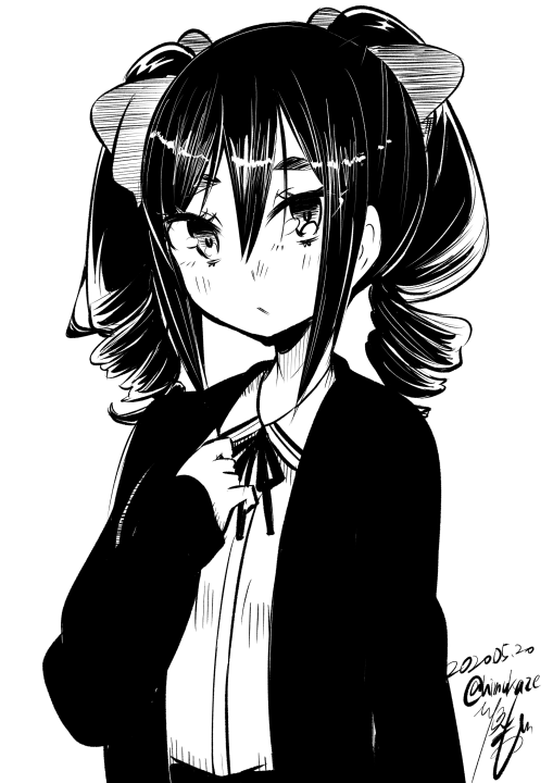 髪の色変え流行ってるみたいなんで、黒蘭子 
