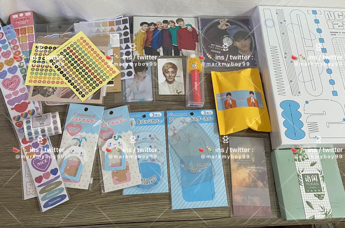 markmyboy99's tweet photo. 📍 #markmyboyupdate

WE BOOM⬇️
HCBar HaiJiang
JSBar 小可星doll

NEO ZONE⬇️
DYBar Blanket
JHBar Blanket

NCT DREAM Japan Album And around Japan Goods
CIXBar Basic Set
XIUMINSUM 2020 jz gift

3rd payment will be notified one by one https://t.co/ogTvKoDHDm