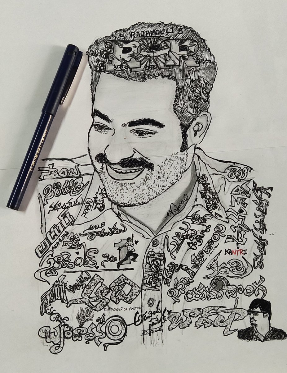 nani_najma's tweet photo. #HappyBirthdayNTR
#HappyBirthdayNTRFromNaniFans
@tarak9999
#TypographySketch
#TypographyPortrait
#ArtByMe✍
@NANDAMURIKALYAN @NTRTrends4 @TrendsforNani @PavanTarak143 @RJChaitu @Vidhinchowdary @NTR_4444 @NeerajPattem @actor_nani_offl @Jaga4274 @Maheswa93369952 @RizwanaNani https://t.co/tzyZIT6vJx