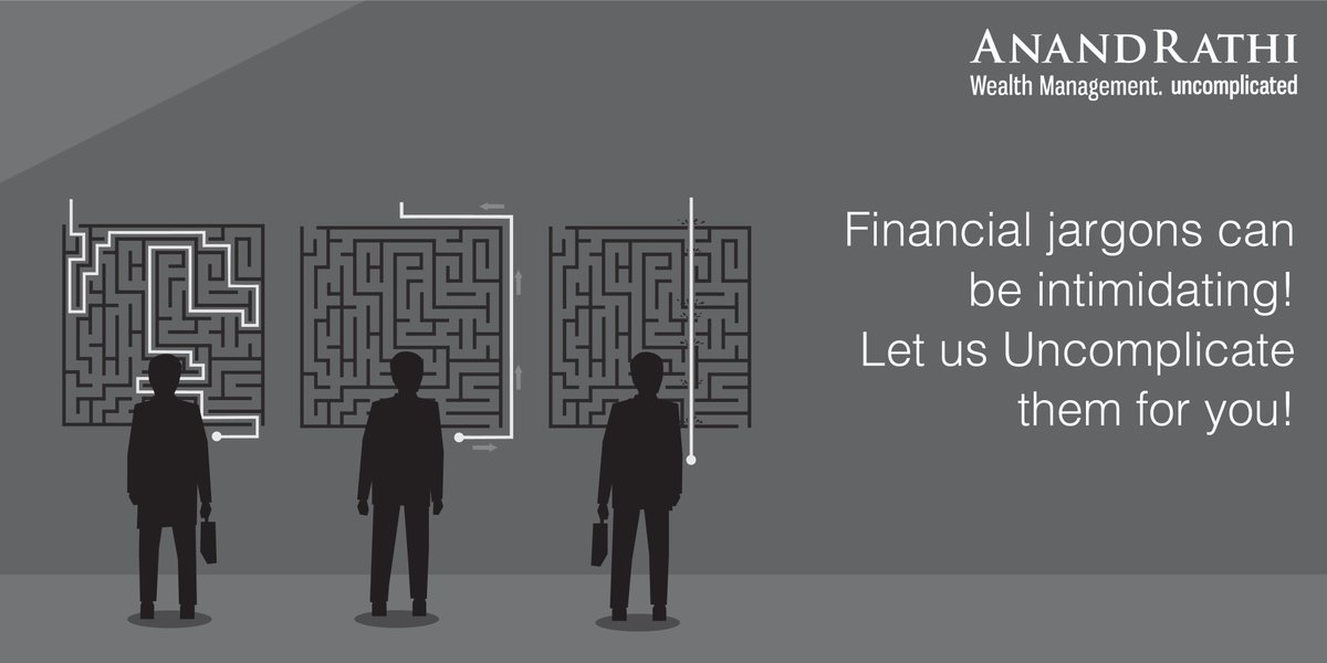 Financial jargons can confuse you at times. We at <a href="/ARWealth/">Anand Rathi Wealth Limited 🇮🇳</a> | AnandRathi Private Wealth Management, deliver #UncomplicatedAdvice backed by data to simplify this for you!

#WealthManagement
