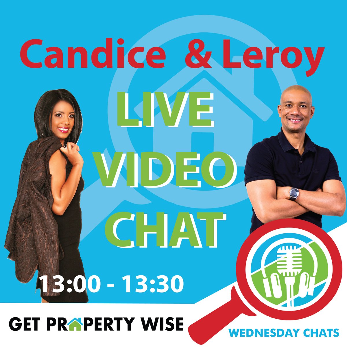pick_property's tweet photo. Remember to tune in at 13:00 for a Live Wednesday Chat with @CandiceVanWyk11 and @LEROYSLAVA! Get Property Wise!
#JoinIn #LiveChat #PropertyWise #WednesdayChat #InvestorAdvice #SellYourHome https://t.co/RfaT4ESx0o