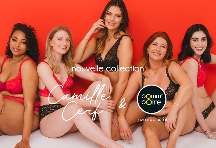 La newco <a href="/CamilleCerfOff/">CamilleCerf</a>  &amp; <a href="/PommPoire/">Pomm'Poire</a>  est sortie !
Profitez dès aujourd'hui de -10% dès 3 articles et -20% dès 5 articles : bit.ly/3dJ2nS3 🛍️
