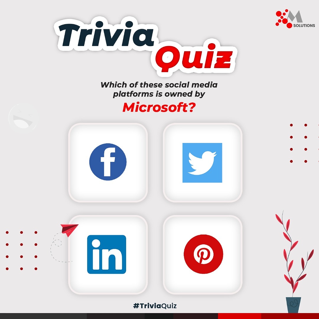 How well do you know your social media platforms? 😁

Share your answer in the comments and tag a friend to do the same.

#xtrememindz #TriviaQuiz #Covid_19 #staysafe #digitalmarketing #photography #branding #kano #socialmediamarketing 
#schoolsreopening #Ramadan #tiktokexposed