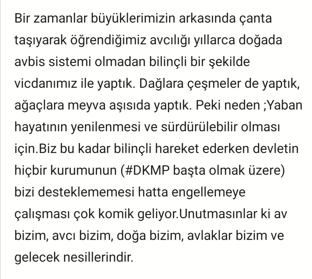 Frdcan1's tweet photo. #avcılartakiplesiyor https://t.co/WVhqlQaVFo