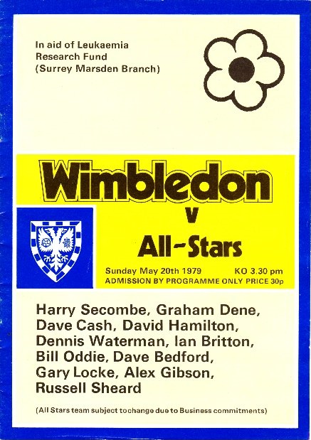 Wimbledon FC Progs tweet media