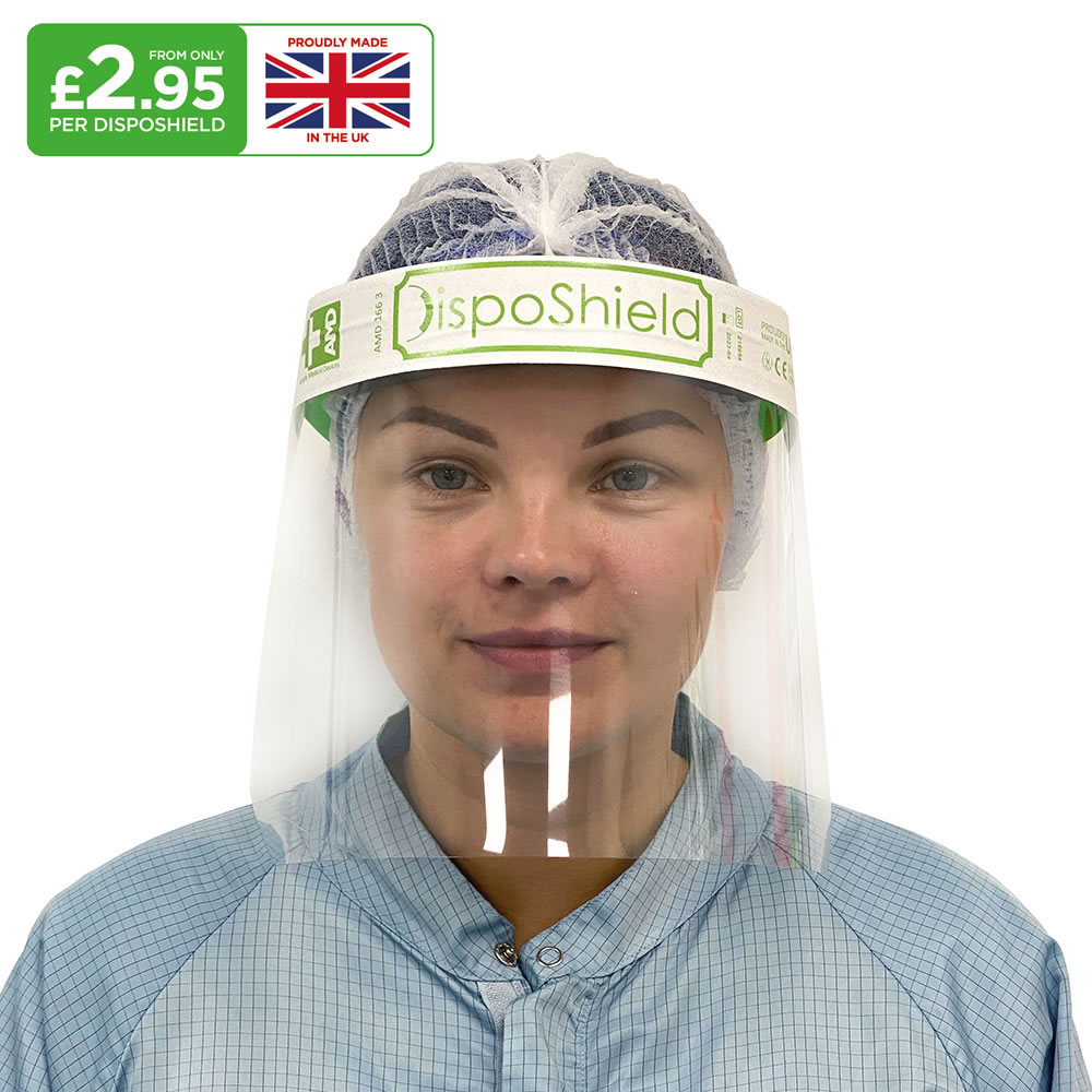 DispoShield's are available to buy online from our Aseptic Medical Devices website. Proudly made in the UK 🇬🇧

#ukbusiness #faceshield
asepticmedical.co.uk/ppe-products/d…