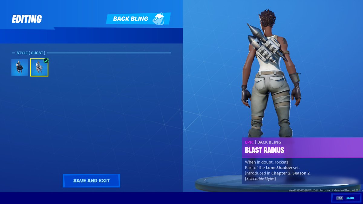 ট ইট র Ifiremonkey The Blast Radius Backbling Has A Shadow And A Ghost Variant Fortnite Explosion Radius Fortnite Explosion Radius ট ইট র Ifiremonkey The Blast Radius Backbling Has A Shadow And A Ghost Variant