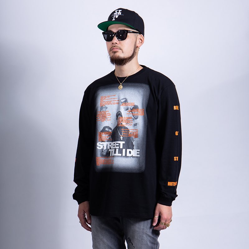 NEWEST_official's tweet photo. KRHYME DENIM 
LONG SLEEVE T-SHIRTS
"TILL I DIE"

5/21までオフィシャルオンラインストア限定で、クーポンコードを入力された方に限り割引きキャンペーン開催中‼️

オンラインストアはこちら↓
https://t.co/ZjX1UlJenM https://t.co/rbUfvSafNd