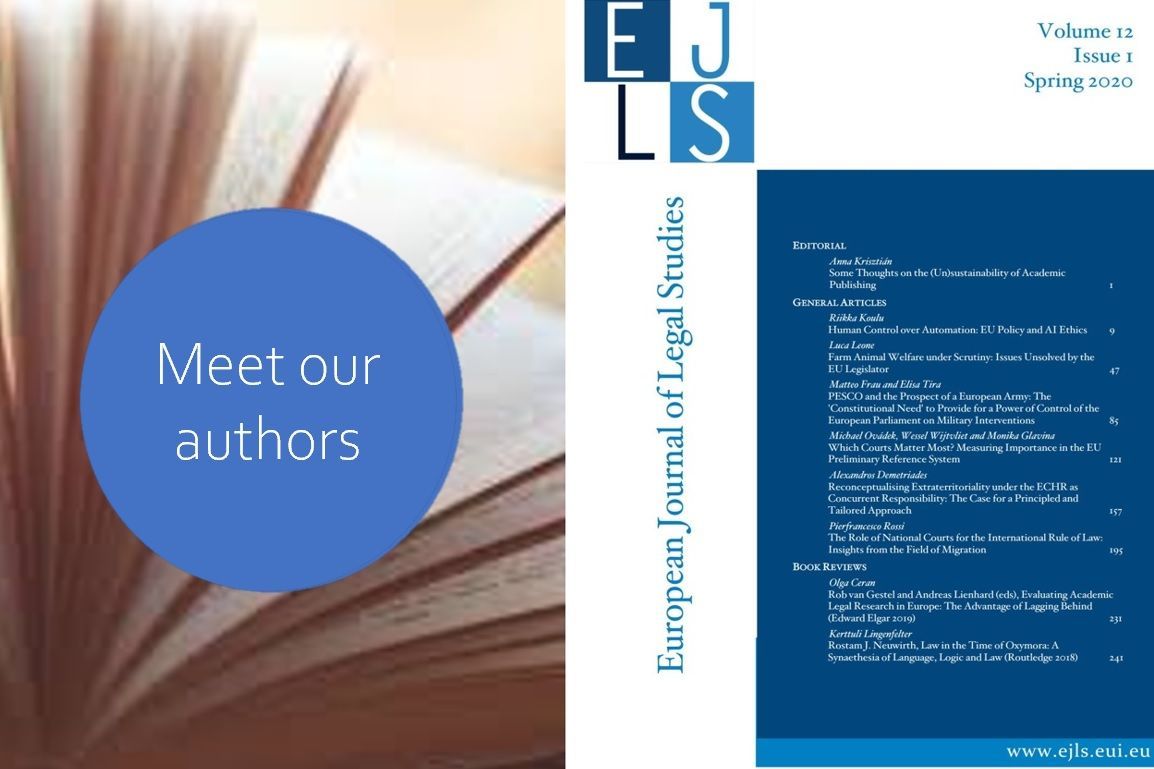 “#Datafication and #automation, including but not limited to AI methods, is increasingly defining also legal decision-making processes.” In 'Human Control over Automation', Riikka Koulu engages with the role of the #EU in this #ethical challenge.

👉 buff.ly/3byWVzU