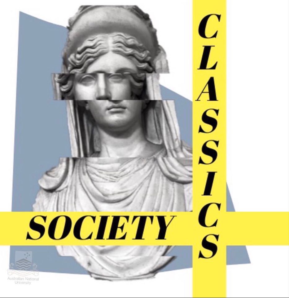 ANUClassicsSoc's tweet photo. Introducing the ANU Classics Students' Society's new logo! We couldn't have done this without our student community so a big thank you goes out to everyone involved. #ClassicsSociety https://t.co/t2A6TCfpW6
