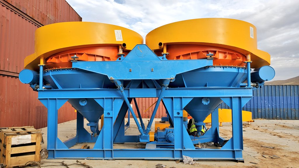 Уул уурхайн баяжуулах төхөөрөмж угсарлаа.