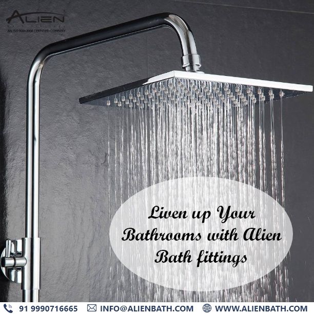 AlienBath's tweet photo. Liven up Your #Bathrooms with Alien Bath fittings!!
Contact Us: +91-9990716665 Visit Here: https://t.co/cfWMthHzy1 
#WashYourHands #staycovidfree #StayHome #StayHomeStaySafe #Hygiene #AlienBathFittings #handshowers #overheadshowers #bathroom  #premium #taps #faucets https://t.co/3bxJijVOXB
