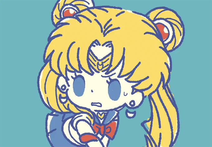 イラレで描いてる余裕がないけど、参加〜!
#sailormoonredraw
#セーラームーンチャレンジ 