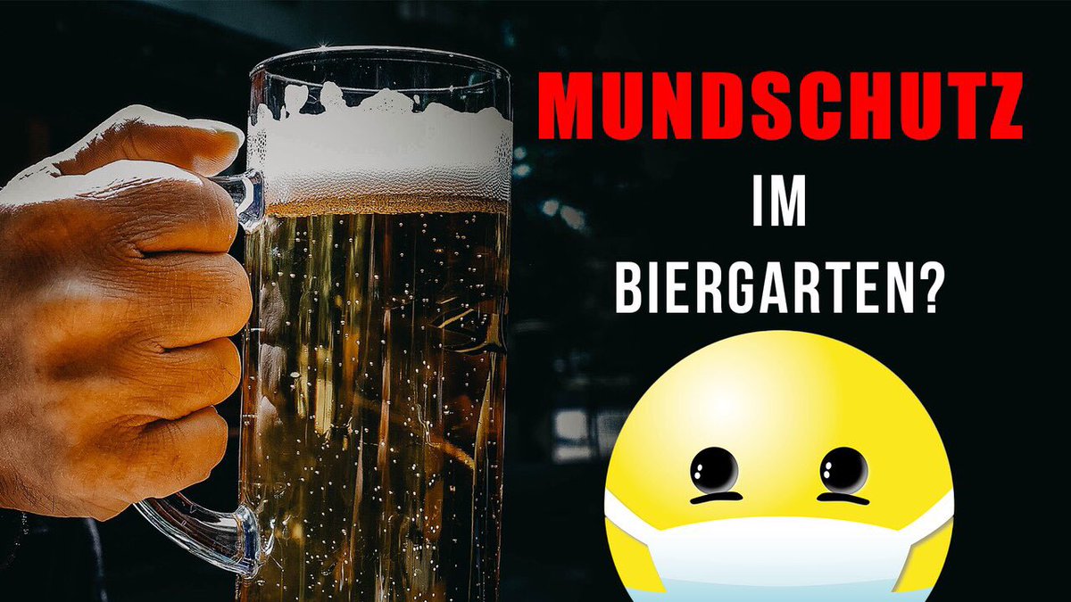 jouwatch's tweet photo. ⚠️ #Jouwatch auf YouTube❗️
Diese Woche geht es in einen bayrischen #Biergarten. Wie sieht es dort in Zeiten von #Corona und #MundNasenSchutz aus?
https://t.co/2X1nxGiQrO https://t.co/LAJH5iZe0v