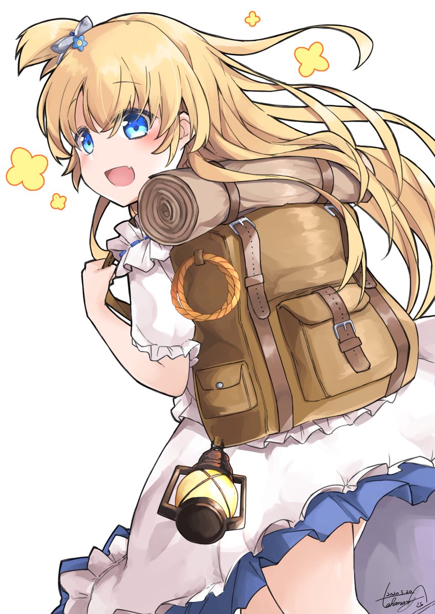 skebにて描かせてもらった白頭イワシさん(@hakuto_iwashi)の小説内キャラのニーナ・ランパートちゃんです。

とても可愛かったです😇👍 