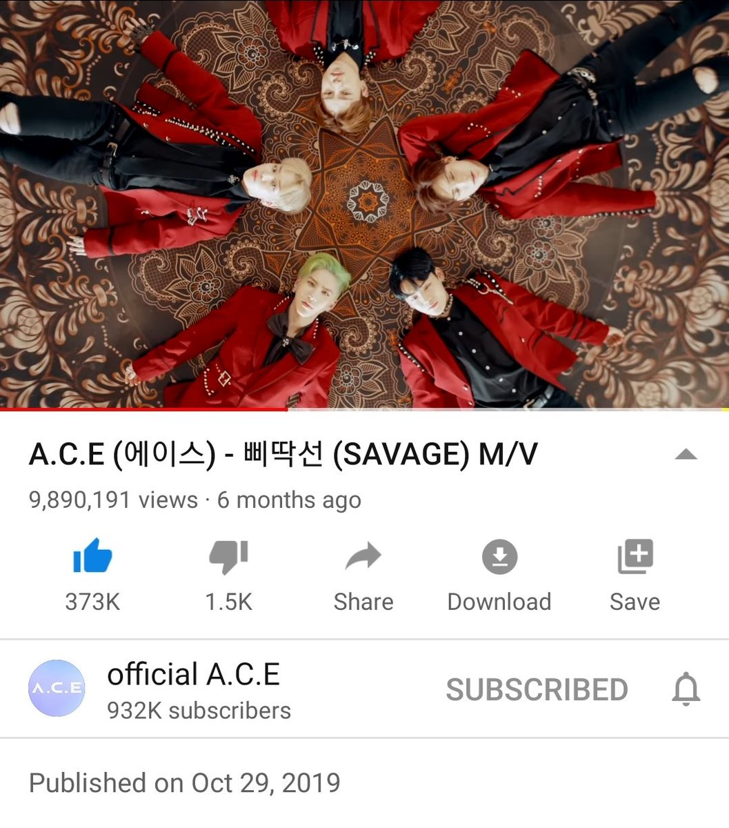 ACE_Votus's tweet photo. 110k more to hit #SavageTo10M
#CHOICE Let's work a bit harder to hit 10M before #ACE HomeCert & flood the comments
We can do it! 타자! 🏃♀️🏃♂️🏃♀️
We'll have celebration!
#undercoverto10m
#TakeMeHigherTo5M
#SavageTo10M
#ACE3rdDebutAnniversary
#3yearsWithChoice
#에이스 #초이스 https://t.co/VfO1J7Ria9