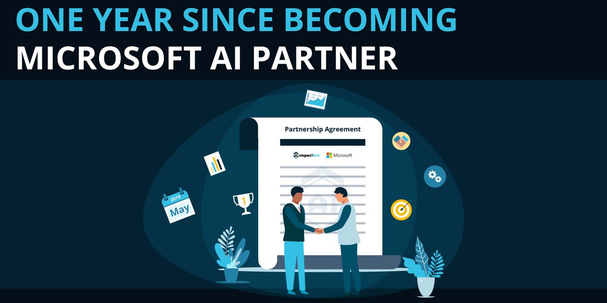 It’s been a year since ImpacTech became <a href="/Microsoft/">Microsoft</a> AI partner, chosen in May 2019 as one of 14 #AI innovators at the #MicrosoftSummitGR in Athens. Microsoft tagged the summit ‘Transform. Innovate. Grow.’ and that’s exactly what we continuously strive to achieve