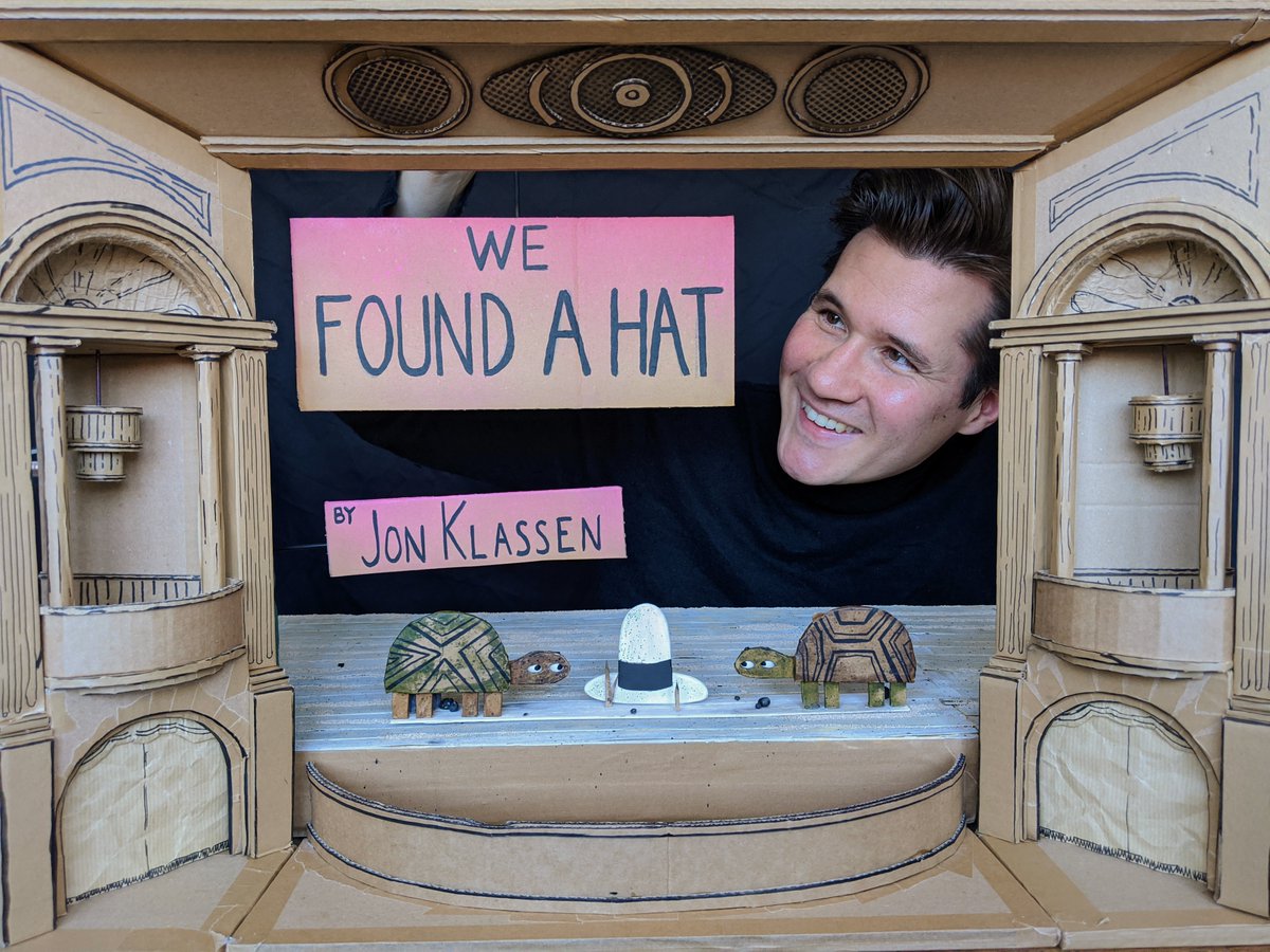 The five day countdown is on... 🕒🐢 

We can't wait to share #WeFoundaHat, Ian, Sam &amp; Jim's final offering in @burstofbeaden's 'Hat' series, this Sunday 24 May at 11am (UK time). Set a reminder now!