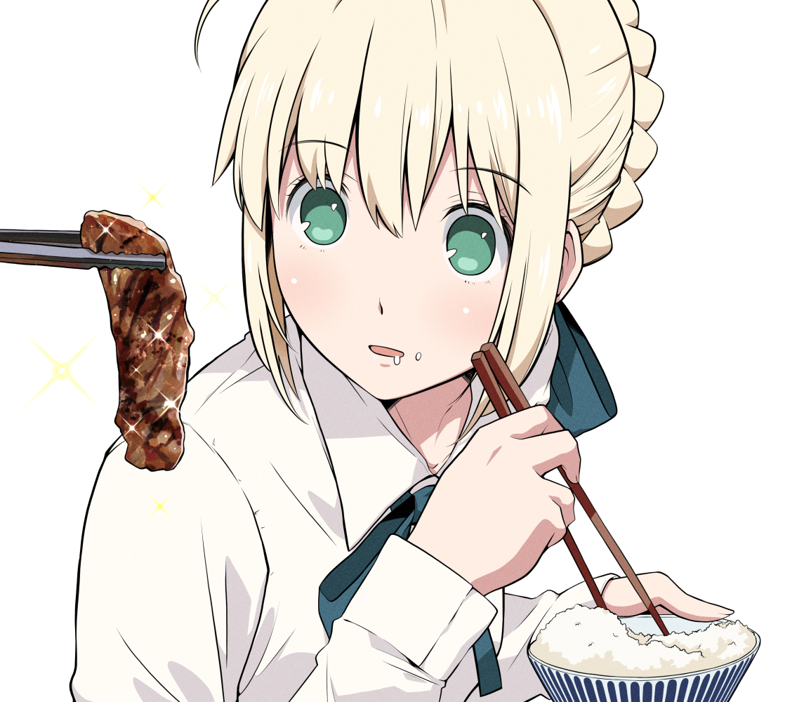 Fate 焼肉から目が離せないセイバームーン