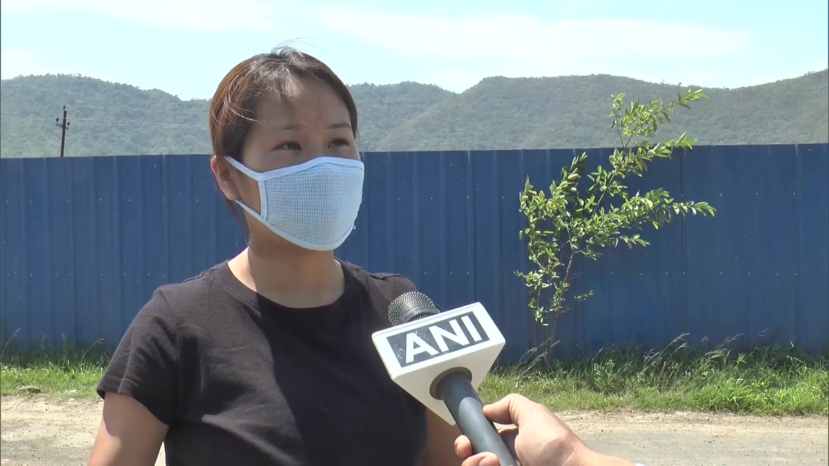 ANI's tweet image. Manipur:185 nurses have quit their job from hospitals in Kolkata&amp;amp;returned to Imphal. Cristella, a nurse says,&quot;We&apos;re not happy that we left our duties. But we faced discrimination,racism&amp;amp;people sometimes spit on us.Lack of PPE kits&amp;amp;people used to question us everywhere we went&quot;.