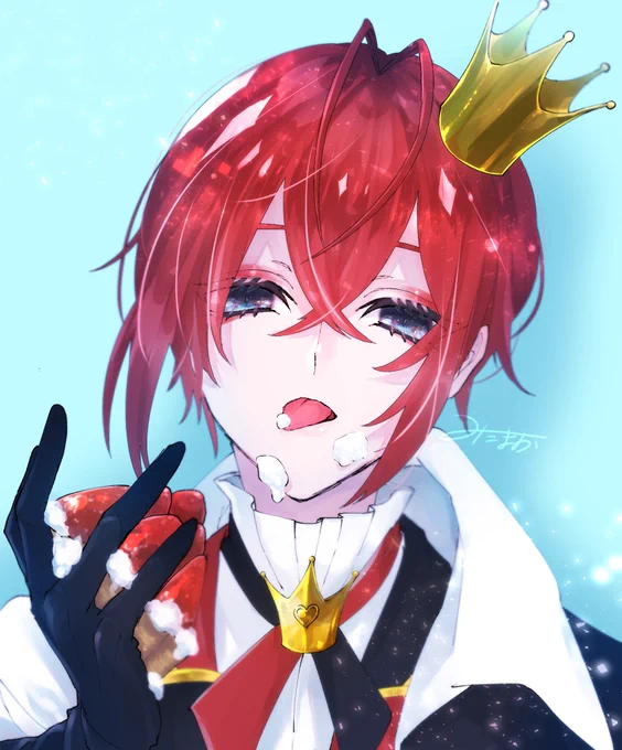 リドル・ローズハート寮長
 #ツイステファンアート 