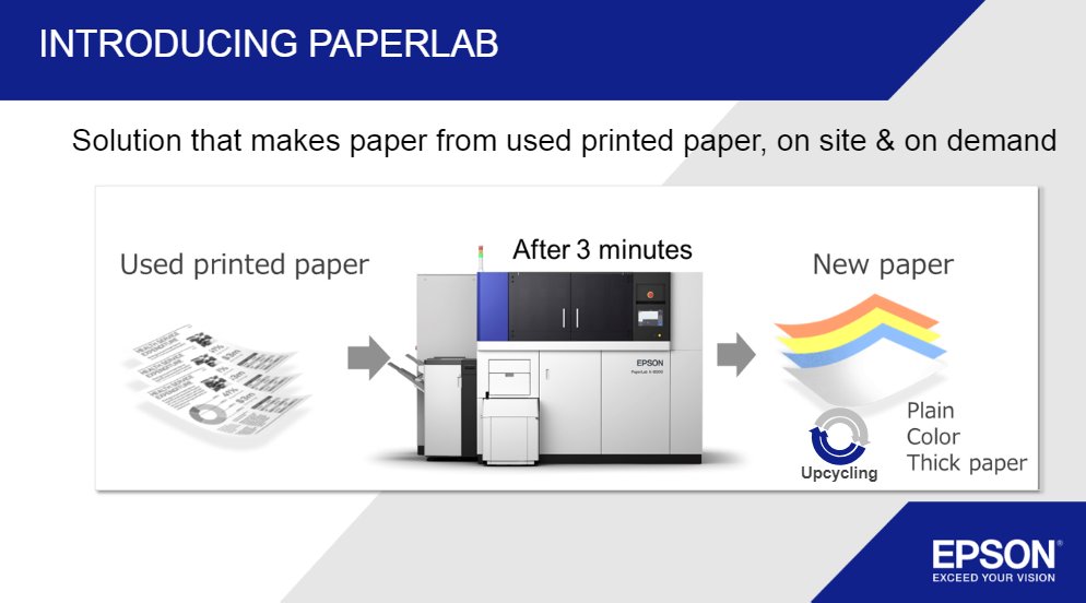 IDCMEA's tweet image. #Paperlab - Interesting! with Jason McMillan, Sales Director, Epson @epson #IDCDigital