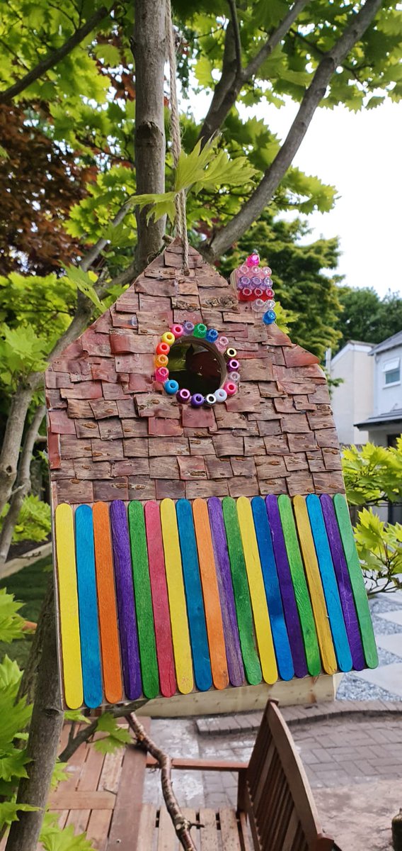 wooltonprimary's tweet image. 2J have followed their magnificent designs and used lots of different skills to create their bird houses.
We think they&apos;re fantastic! Well done, 2J #WPSHomeLearning ⭐️👏✔️