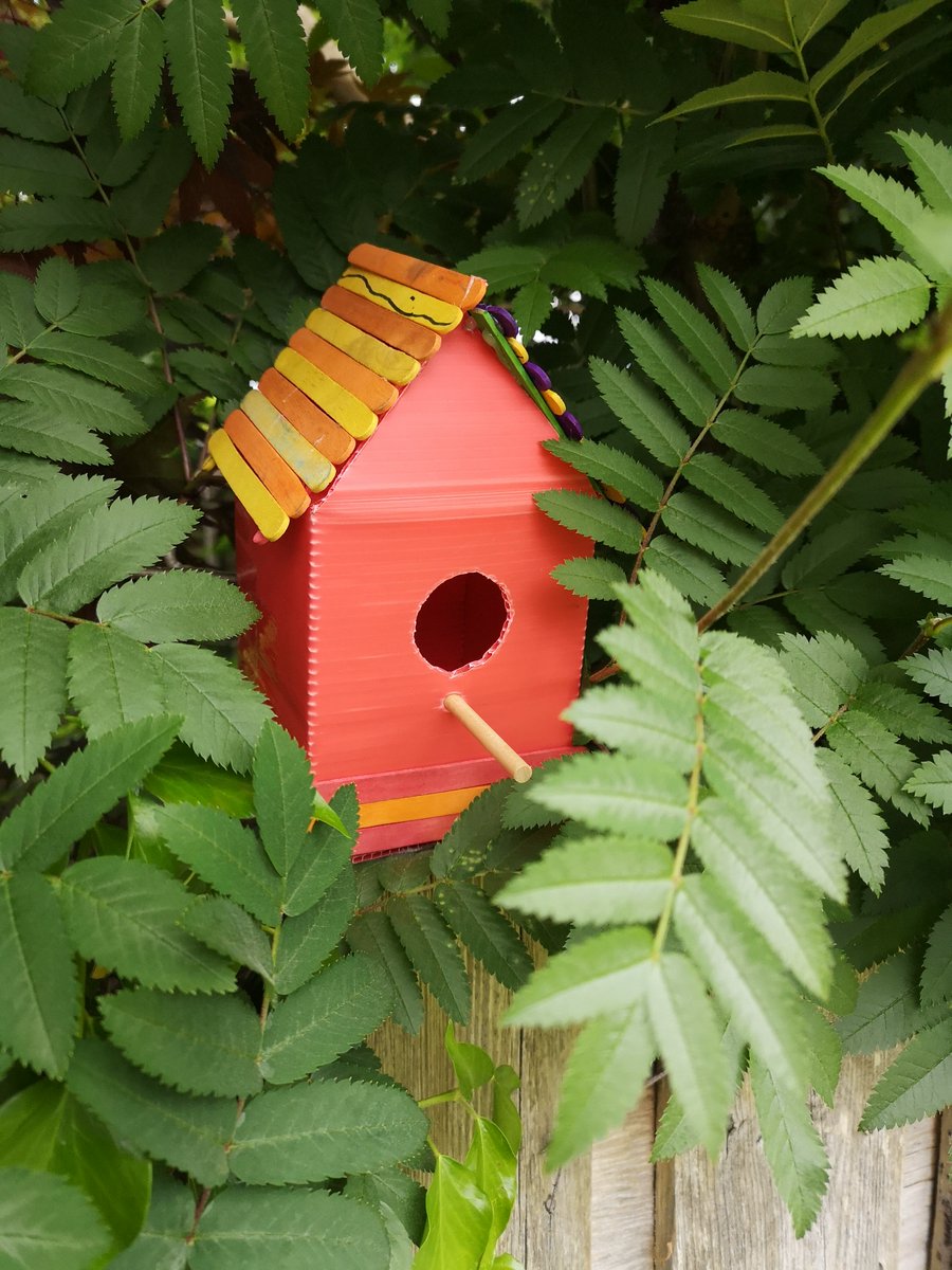 wooltonprimary's tweet image. 2J have followed their magnificent designs and used lots of different skills to create their bird houses.
We think they&apos;re fantastic! Well done, 2J #WPSHomeLearning ⭐️👏✔️