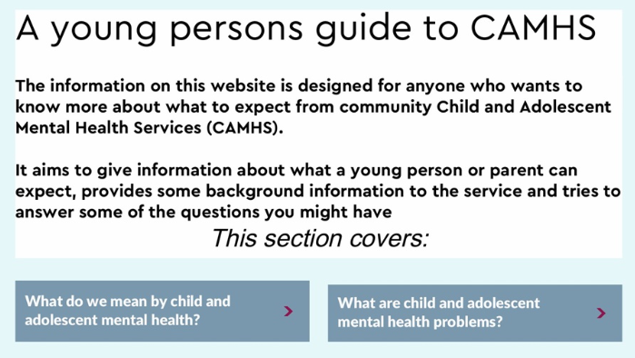 BelfastTrust's tweet photo. It’s #MentalHealthAwarenessWeek and our Child and Adolescent Mental Health Service (CAMHS) has produced this excellent resource to help young people cope through difficult times: https://t.co/1v936W0Uto 

1/3 https://t.co/zBpelIpHKw