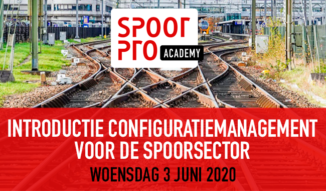 SpoorPro's tweet image. Nieuwe trainingen online op #SpoorPro #Academy: academy.spoorpro.nl! Eenmalige actie: gratis introductie cursus configuratiemanagement voor de #spoorsector!