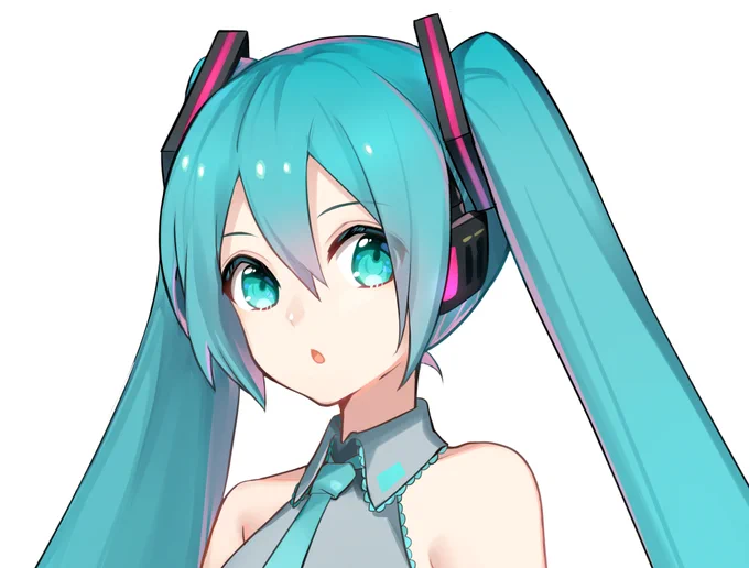 そういえばしっかり立ち絵描いたことないな…ってつい。

#HatsuneMikuDraw 