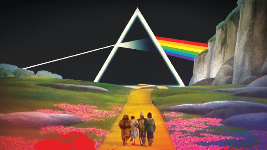 Ironically, rainbow gravity works similar to a prism, like the one shown on the cover of Dark Side of the Moon, an album famous for its synchronistic relationship with the Wizard of Oz.