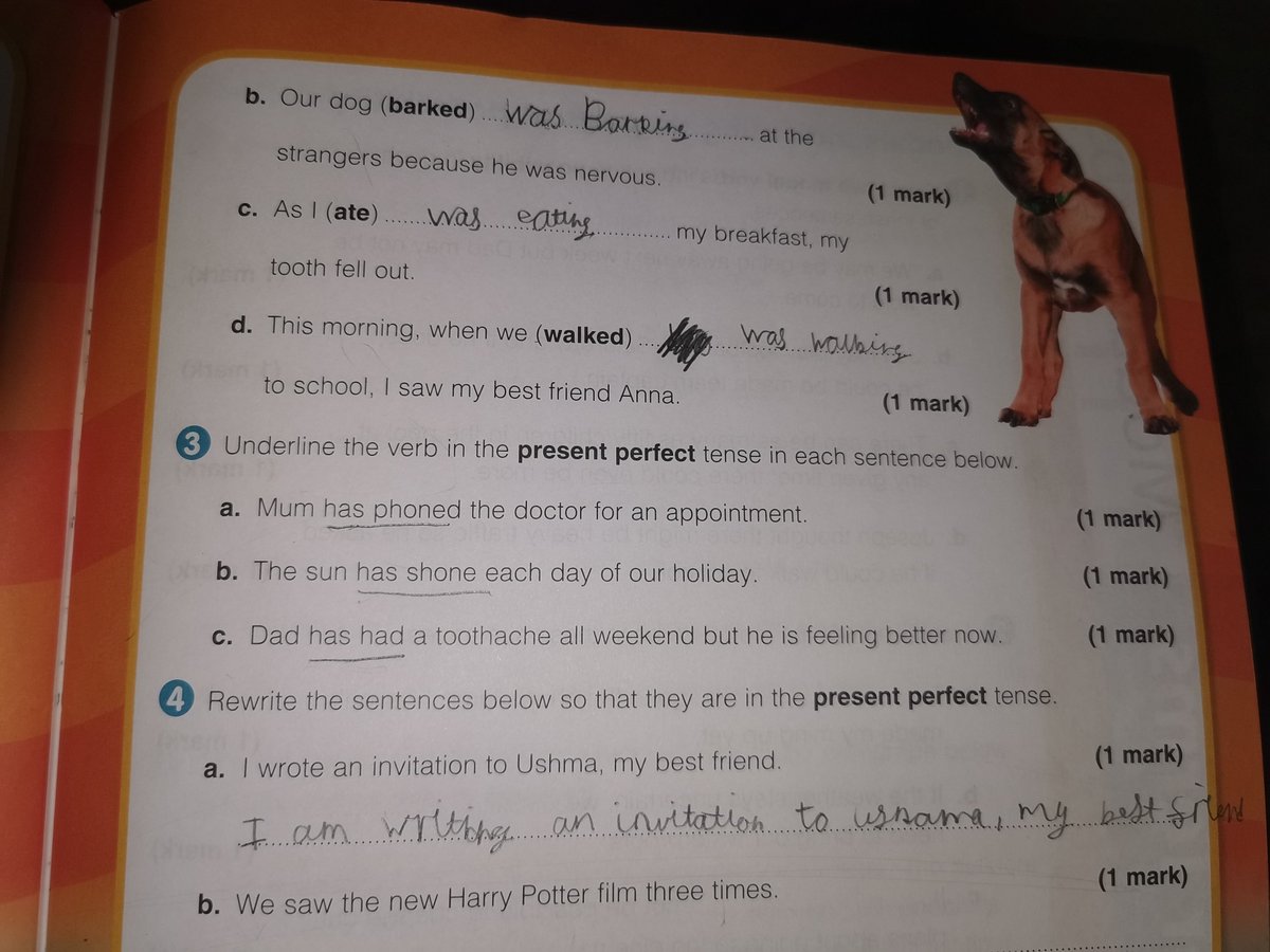 mrs_niknak's tweet photo. Some English work completed yesterday 👍Liv also helped her sister with her English questions. ❤️ @SJFYear5 https://t.co/yVrptN27tg