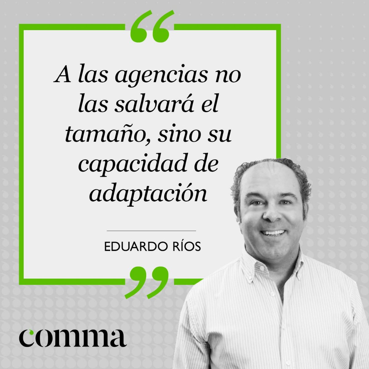 ¿Qué necesitan las #agenciasdecomunicación en esta etapa COVID-19 y pospandemia? Nos lo cuenta <a href="/erios_sa/">Eduardo Ríos</a> en #blogcomma mtr.cool/desqfikvph