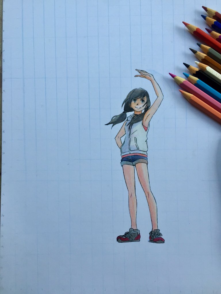 mfloro03's tweet photo. 下手って言わなくても分かってます 😓 皆さんのように上手く描けませんが、一生懸命頑張って練習しています。続きはまた明日。もしよかったらRTといいねをお願いします。モチベーションにもなります。( ⚈̥̥̥̥̥́⌢⚈̥̥̥̥̥̀) #天気の子 #お絵描きさんと繋がりたい https://t.co/XmmBNxv1wG