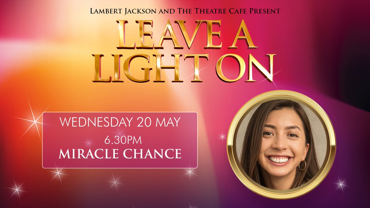 TODAY at 6:30pm

<a href="/BeMoreChill/">Be More Chill Musical</a> star <a href="/MiracleSoChance/">Miracle Chance</a> #LeaveALightOn livestream concert ⭐️

Tickets £7.50 here: bit.ly/3bQVFbz