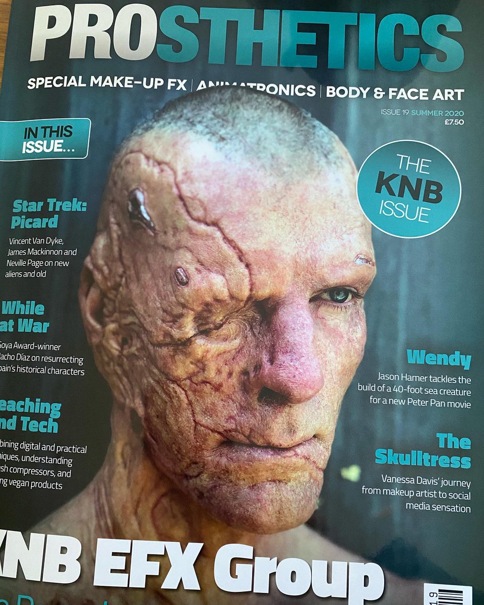 From next year I’m going to Course Lead a new MA Prosthetic Effects with #gortonstudio  Here we are in the new  #Prosthetics magazine... Recruiting now with <a href="/ABJoule/">Andy Joule</a>  &amp; <a href="/NeillGorton/">Neill Gorton</a> <a href="/FalmouthUni/">Falmouth University</a> <a href="/SoFTFalmouth/">School of Film & TV</a>  <a href="/filmatfalmouth/">FilmAtFalmouth</a> <a href="/andyjoulefilms/">andyjoulefilms</a>